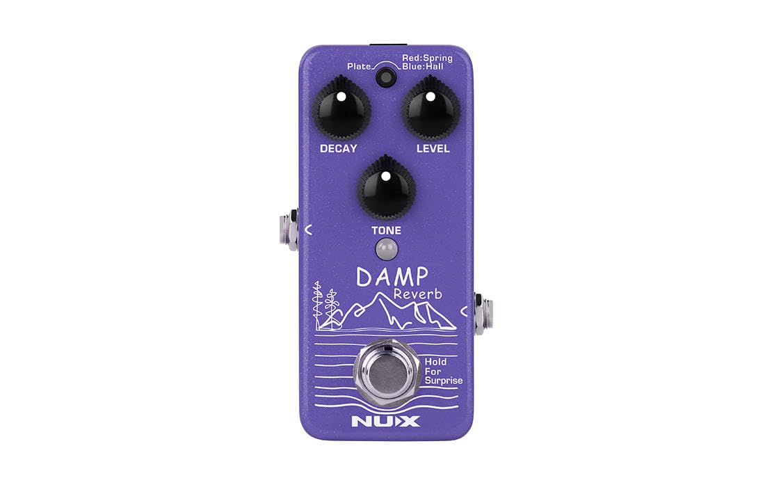 Nux Damp Reverb Mini Effects Pedal - 173.554Uk