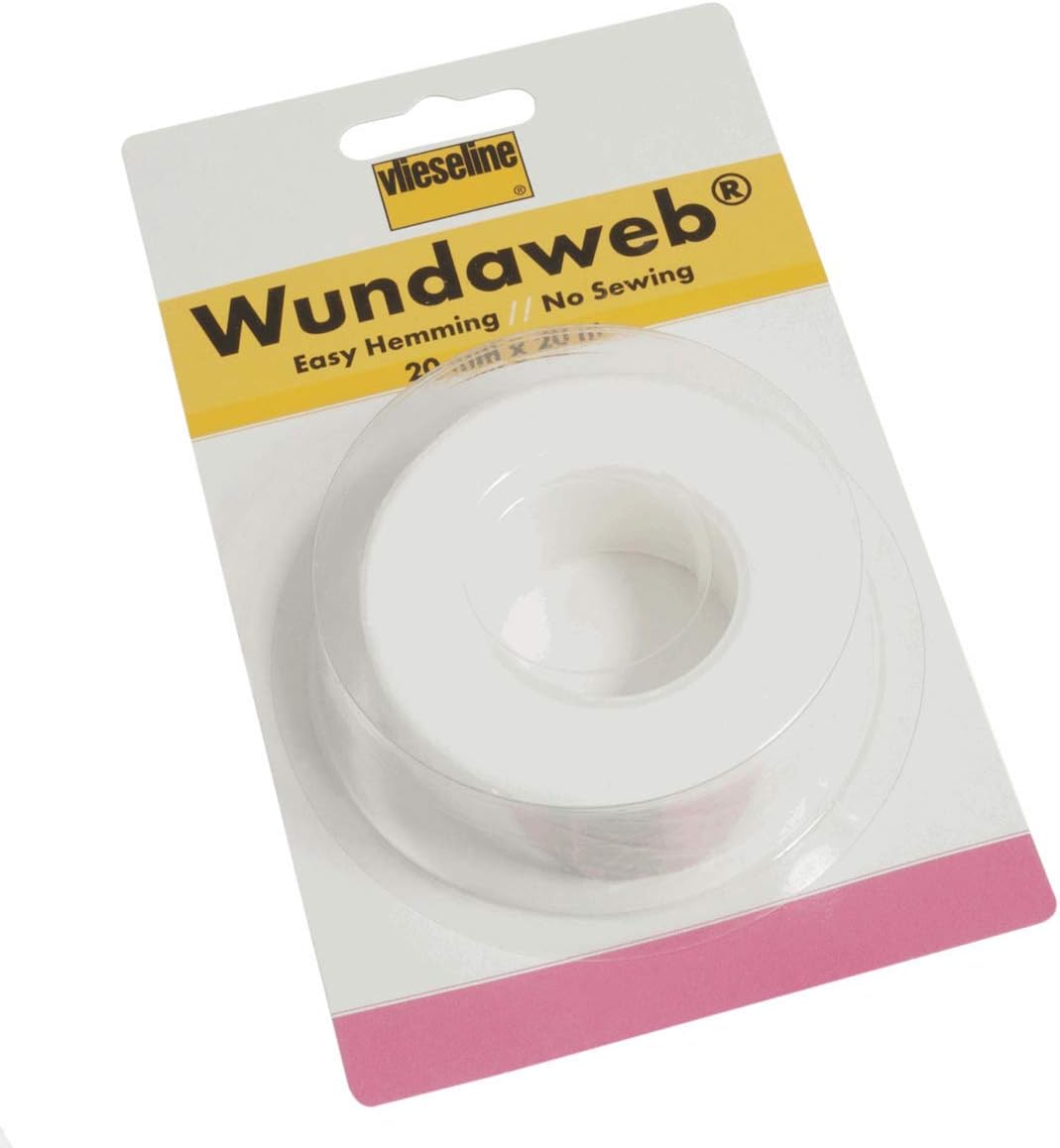 Vlieseline Wundaweb Wonderweb Easy Hemming Hem Tape Iron On Fusible Fabric No Sewing (20mm x 20m)