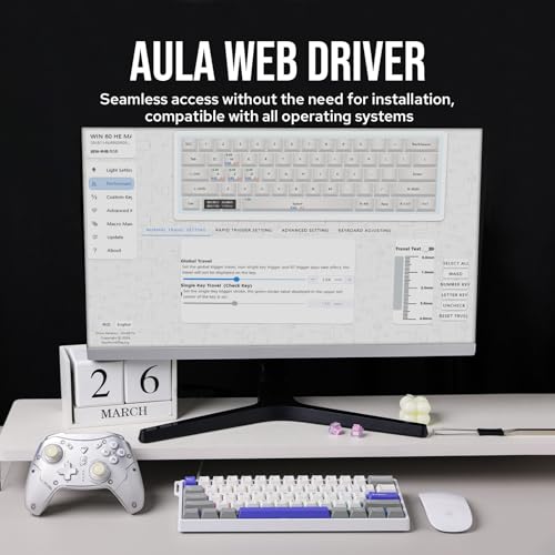 EPOMAKER EPOMAKER AULA WIN60 HE MAX 60% 有線磁気キーボード の商品画像 4