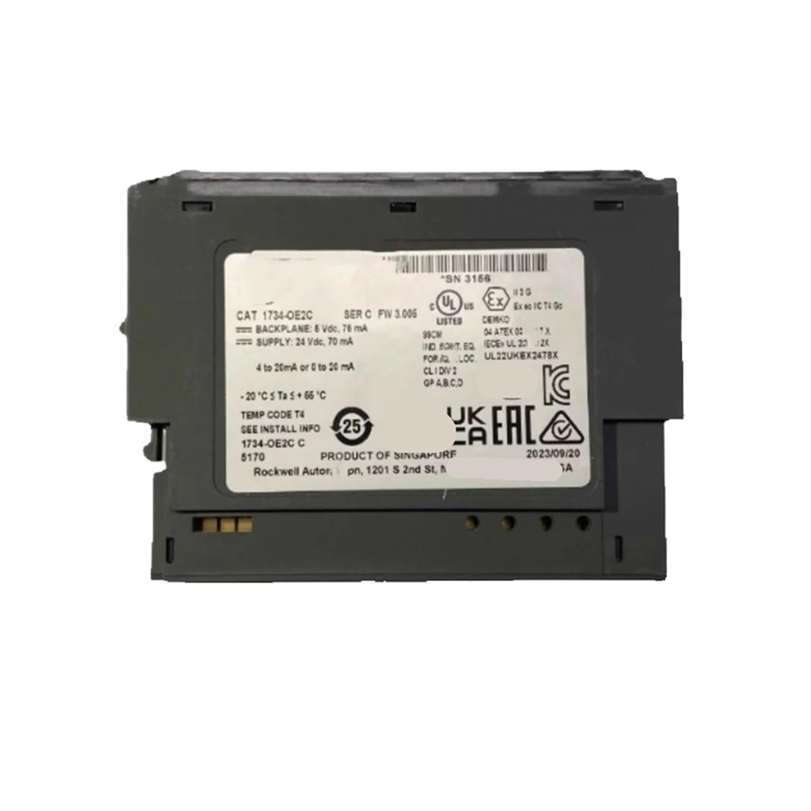 Module 1734-OE2C POINT I/O pour résoudre les pannes de signal analogique