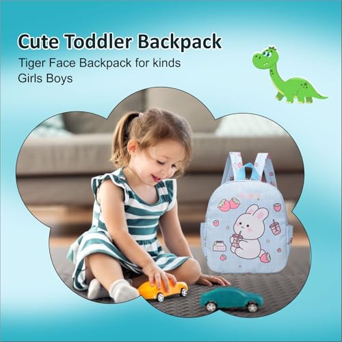 Image of Tinytot 15 inch Cute Backpack for Kids Girls Boys Toddler Backpack Preschool Nursery Play School Travel Bag for 5 to 8 Year Child - Mini Size