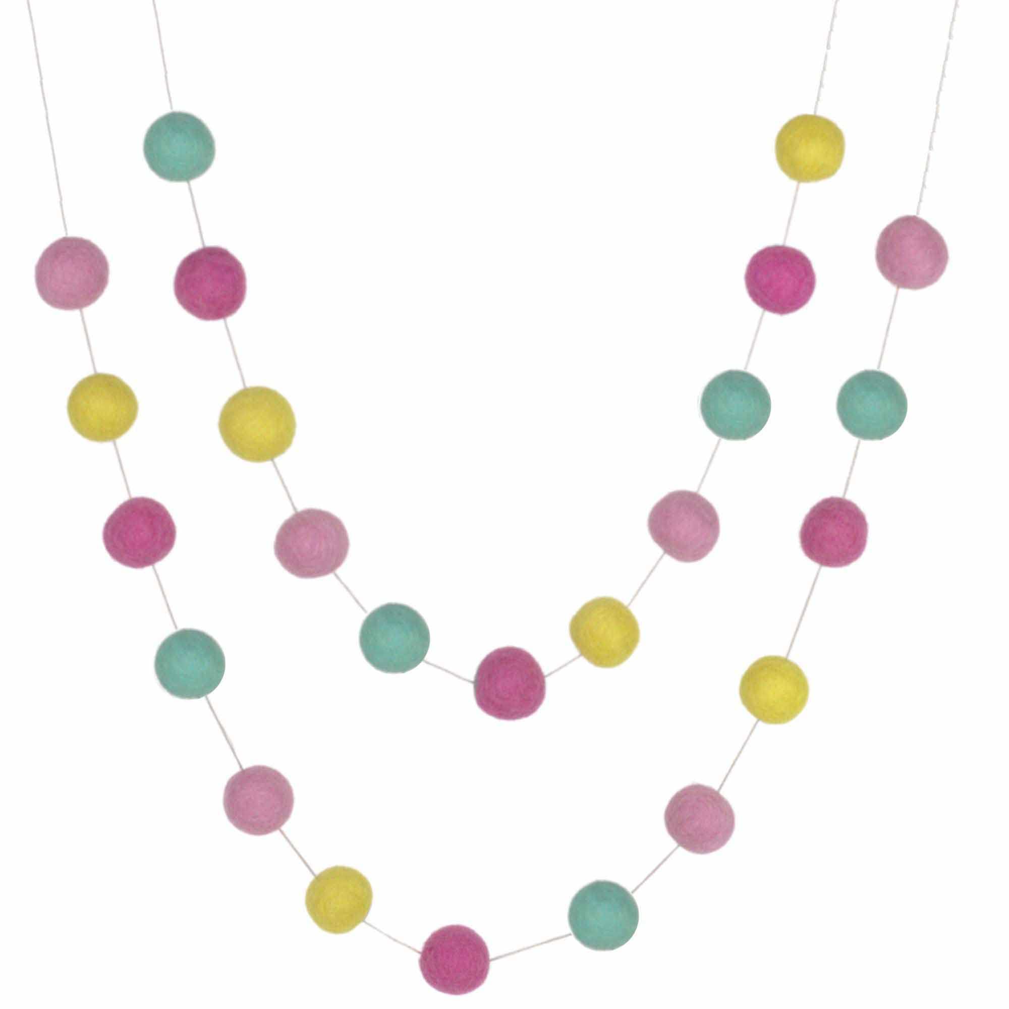 Easter Felt Ball Garland - 1