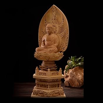 木彫り 仏像 釈迦如来座像 釈迦牟尼仏 彫刻 仏教工芸品 柘植材 木彫り 仏像 釈迦如来座像 釈迦牟尼仏 彫刻 仏教工芸品 柘植材