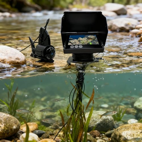 Caméra de pêche sous-marine IPS HD avec 12 LED infrarouges - 2