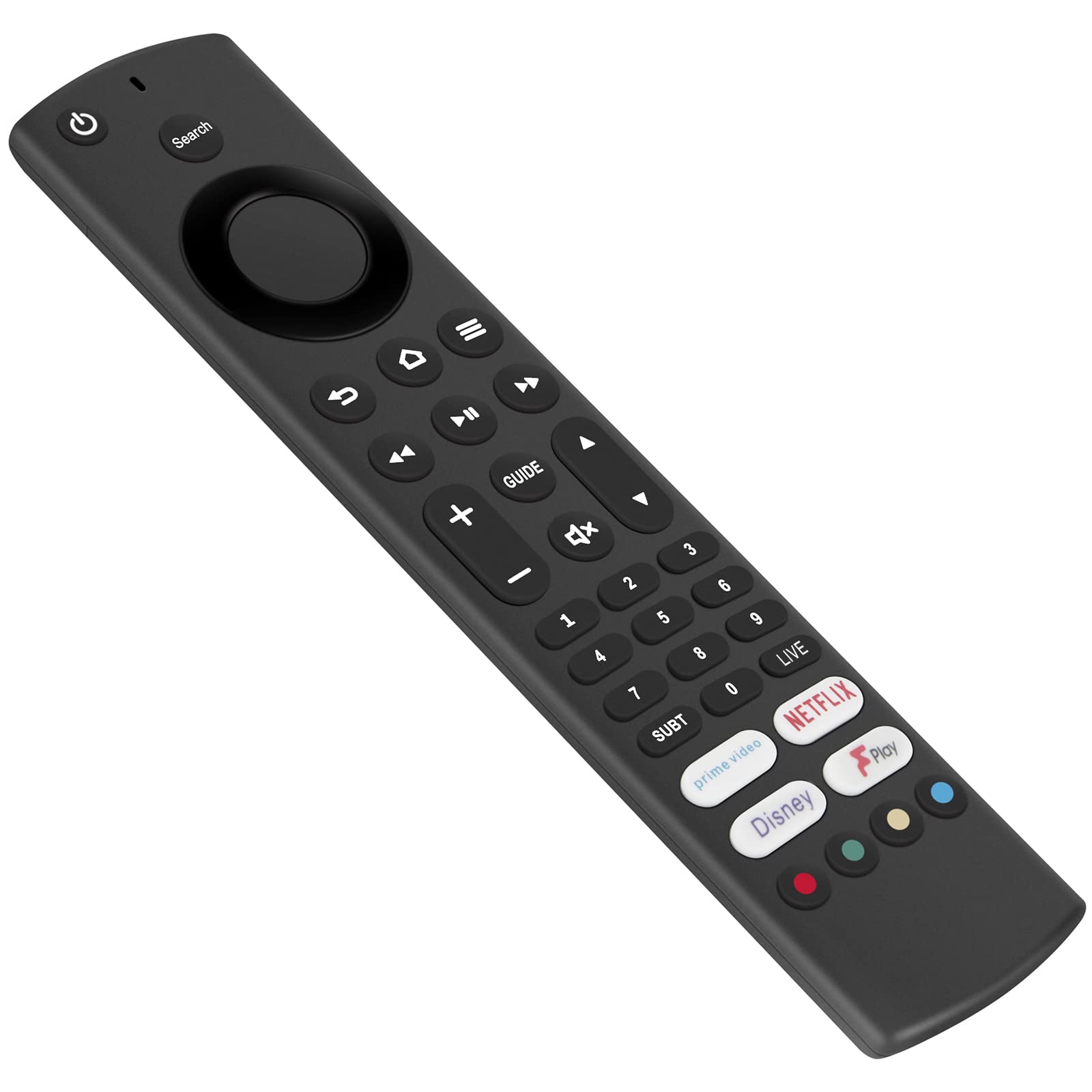 VINABTY Replace TV Remote Control Fit for Ferguson TV F4320AFR F4020FR F4320FR F3220FR F4020AFR and work for Toshiba CT-8565 Ultra HD TV 43UF3D53DB 50UF3D53DB 55UF3D53DB (No voice function)
