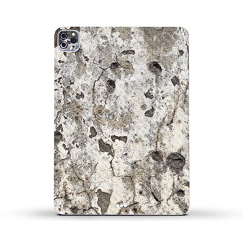 Image of MightySkins Carbon Fiber Skin Compatible With Apple iPad Pro 11 inch M2 4th Gen (2022) Full Wrap Kit - Blasted Concrete | Protective, Durable Textured Carbon Fiber Finish | Easy To Apply | Made in the USA