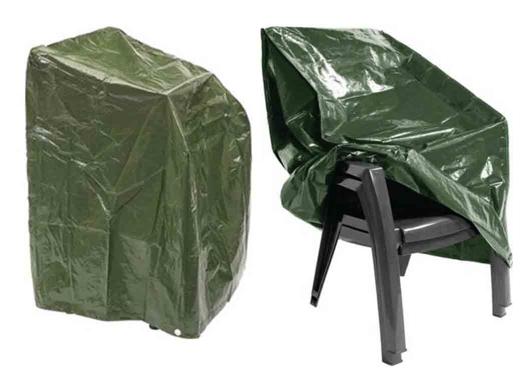 E Bargains Uk Heavy Duty Waterproof Outfoor Garden Furniture Stacking Chair Cover For Up To 6 Chairs