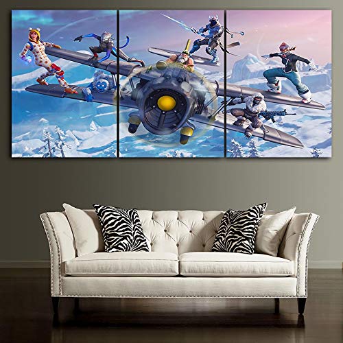 Tableau triptyque grand format pour habiller un mur de salon