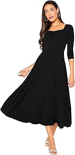 illi london Women's A-LINE MIDI & Maxi Dress-picture-15