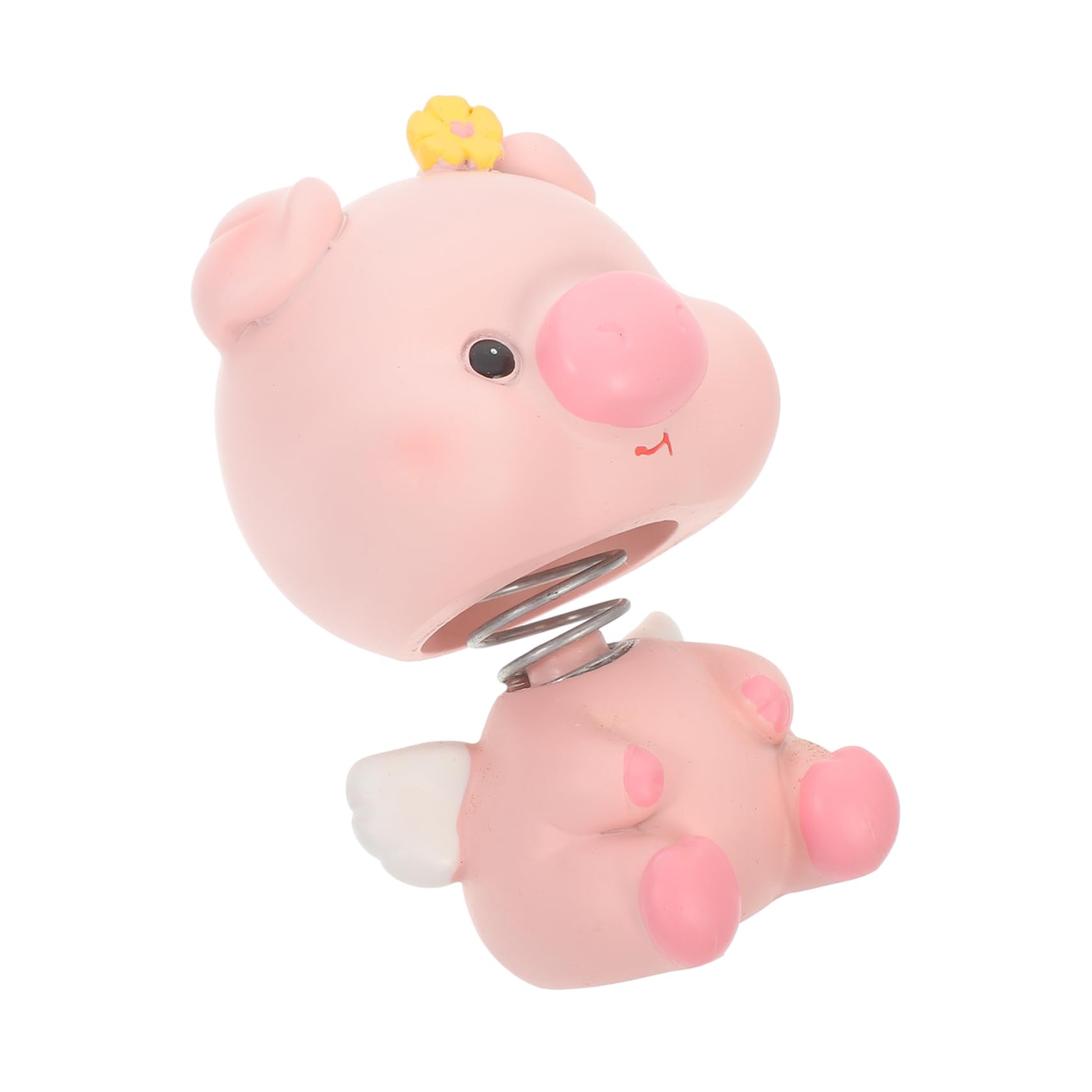 UPKOCH 5stücke Dashboard Deko Pig Figurine Wackelkopf Auto Ornament Niedliche Harz Statue Für Innenraum Wohnzimmer Geschenkidee Für Autoliebhaber Einzigartige Dekoration Für Auto Und