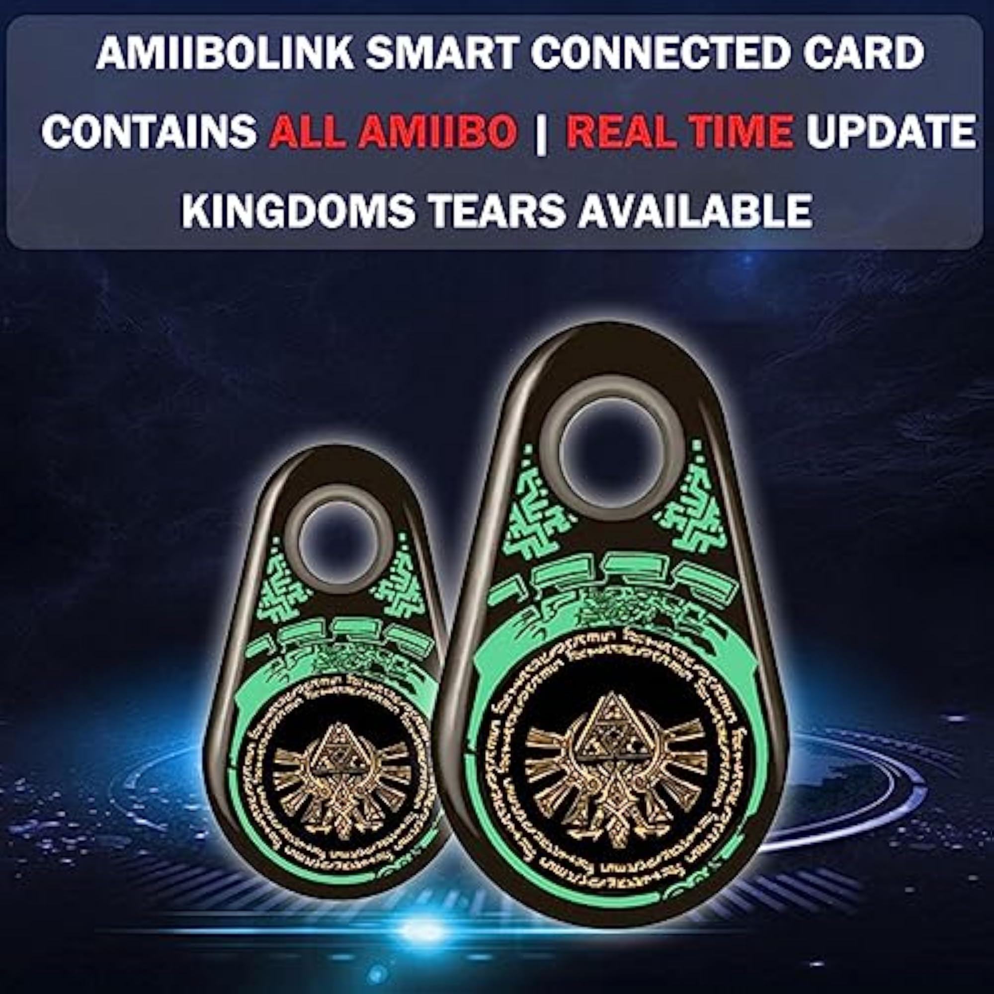 Amiibo Bluetooth Keychain, Universal Animal Crossing Tags