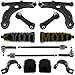 Kit bracci di sospensione posteriore compatibile per VW GOLF 4 BORA AUDI A3 8L SEAT LEON 1M composto da 16 ricambi auto