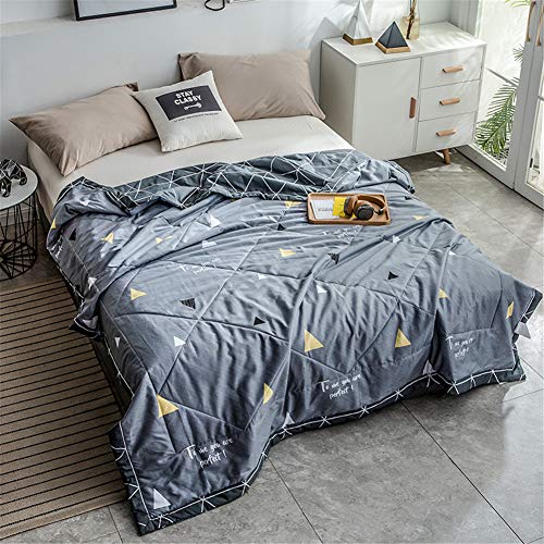 XJZM Piumino Estivo, Piumino Estivo Anallergico in Fibra Cava, Confortevole E Pulito (1,150 x 200 cm)