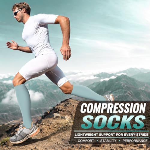 Image of 3 Pack Medical Compression Sock-Compression Sock For Women and Men Circulation -Best for Running,Nursing,Athletic Sports