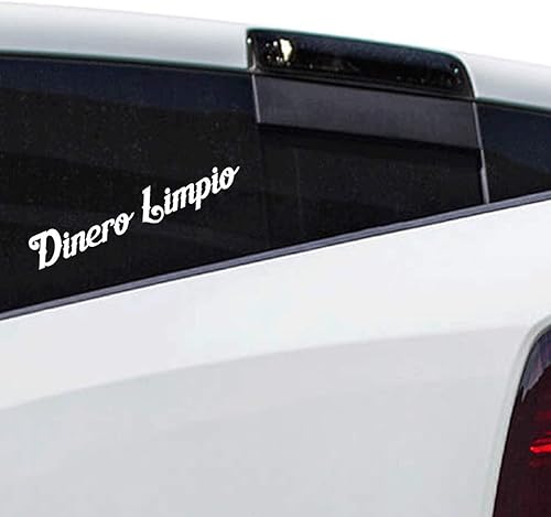 Dinero Limpio - Vinilo adhesivo (11.0 x 2.0 in)