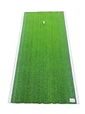 Golf Hitting Mat (2.4 feet x 4.8 feet) with Rubber Tee | New Type Rubber Tee Golf Mat Practice | Outdoor | Indoor | Portable | Suitable for All Golfers