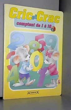 Paperback Cric et Crac comptent de 1 a 10 [French] Book