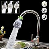 ● Wassersparend: vom Strahl zum Sprühen mit einem Ventil-Design, von der Durchflussanpassung bis zum einfachen Dehnungsspray, spart ca. 30% ~ 70% des Wassers.