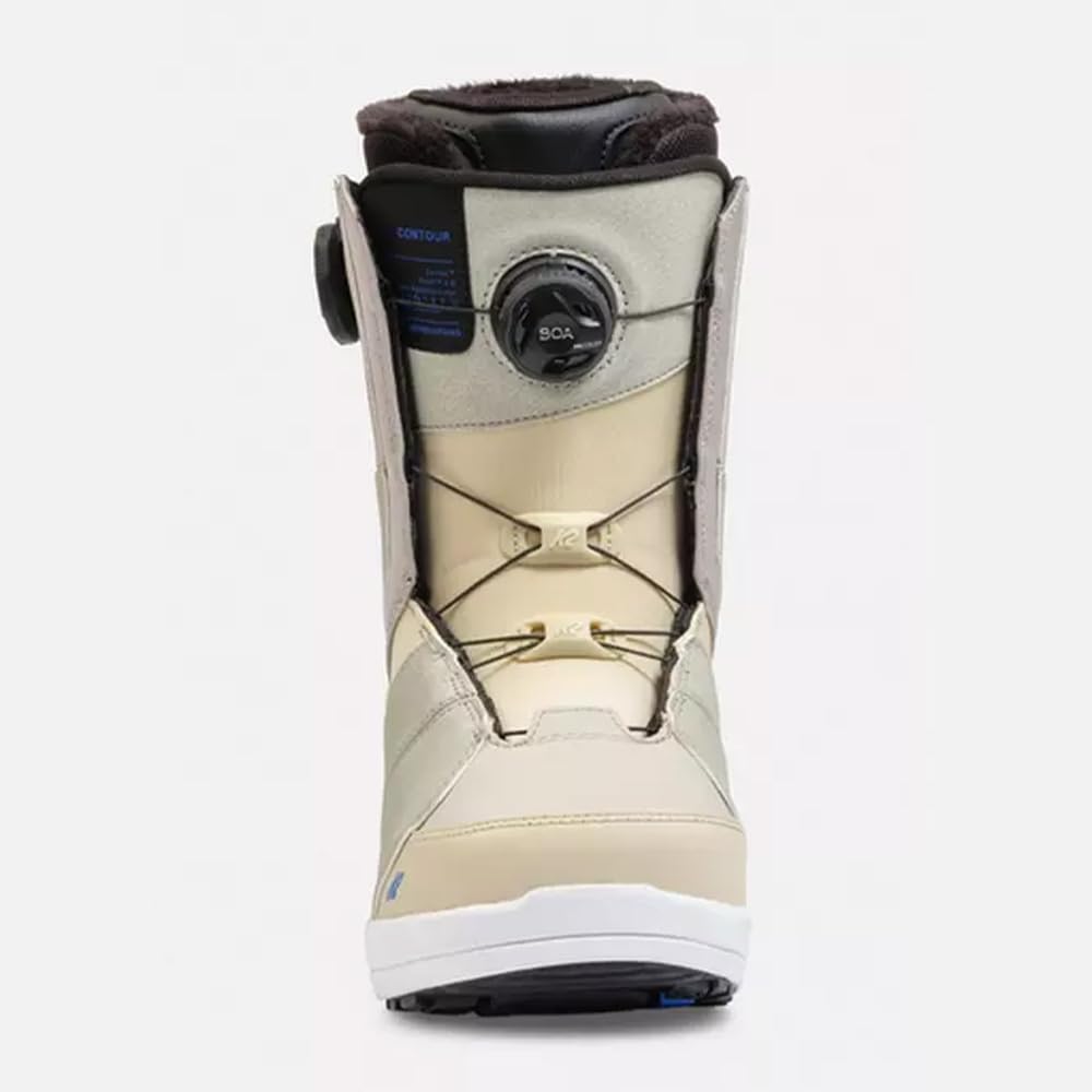 K2 - Boots De Snowboard Contour Blanc Femme - Femme - Taille 35.5 - Blanc