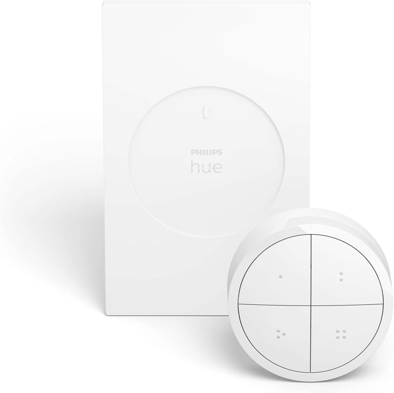 Philips Hue Wall Tap Dial Light Switch 1 Pack and Smart Dimmer Switch 1 Pack - Requires Hue Bridge - Control Hue Lights