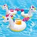 Intex 57506NP - Set 3 posavasos Unicornio, 12 x 20 cm