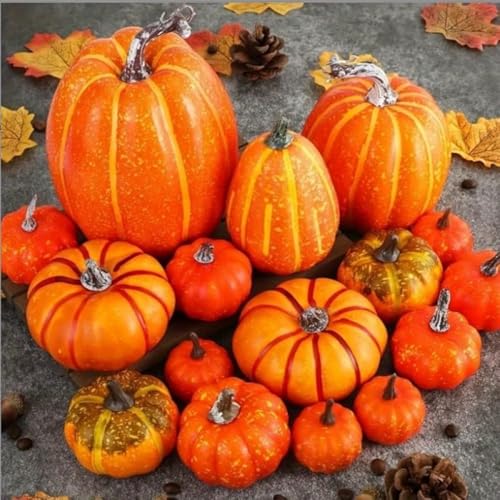 GEBYUI 可愛い陶磁器カボチャ型ジャー蓋付き ハロウィンデコレーションに最適 デザートカップキャンディボウル秋飾りとして活用 お菓子容器スープカップコーヒー豆クッキーも盛放可能?