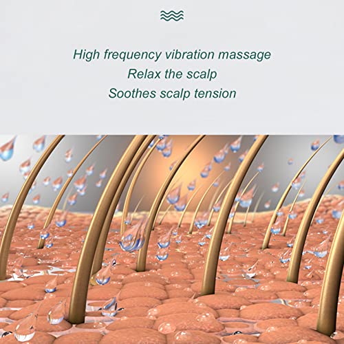 Pettine applicatore elettrico del cuoio capelluto