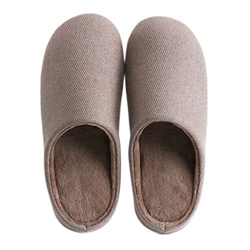 Slippers Men Slippers, Slippers For Women Mens Memy Mens Mol Forf Support Souppe floue, maison intérieure chambre extérieure en laine Panton de coton, femmes for hommes Chaussures chaudes moelleuses é Cover