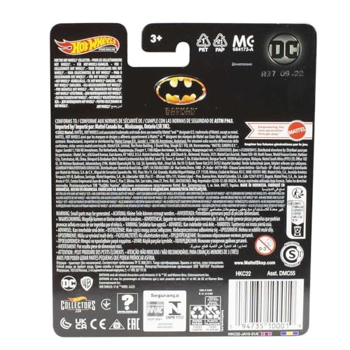Hot Wheels Batimóvil vehículo coleccionable miniatura 6