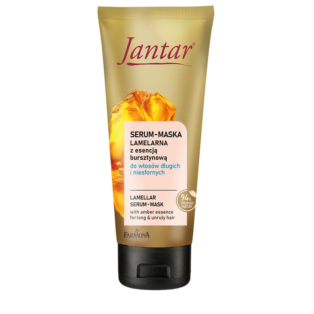 Farmona Natural Jantar Amber Essence Long & Unruly Hair Lamellar Serum 100ml