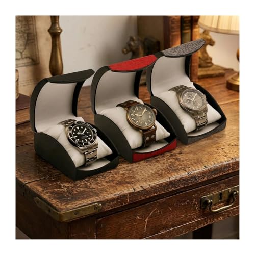 Mallette de rangement de montre grise anti rayure choc - 8
