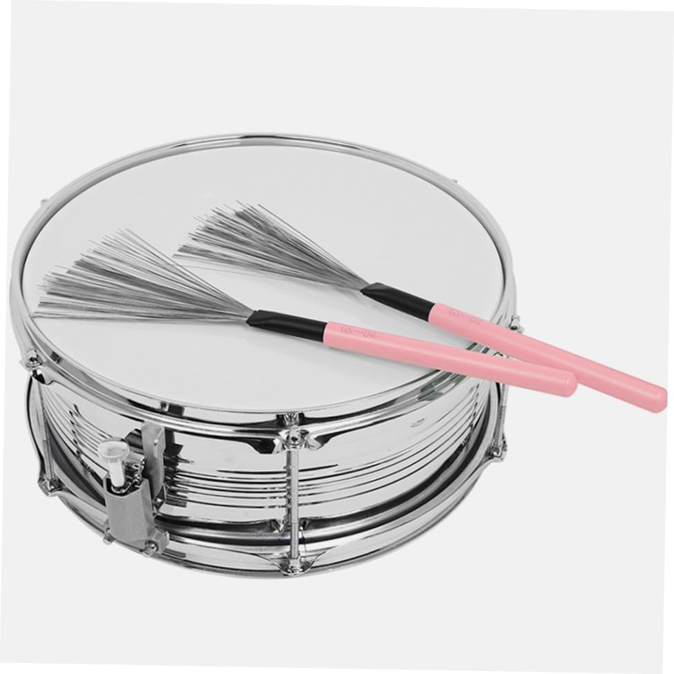 Set de brochas para batería con mango de madera TOYANDONA para jazz y rock, agarre cómodo, duradero, para adultos y principiantes miniatura 5