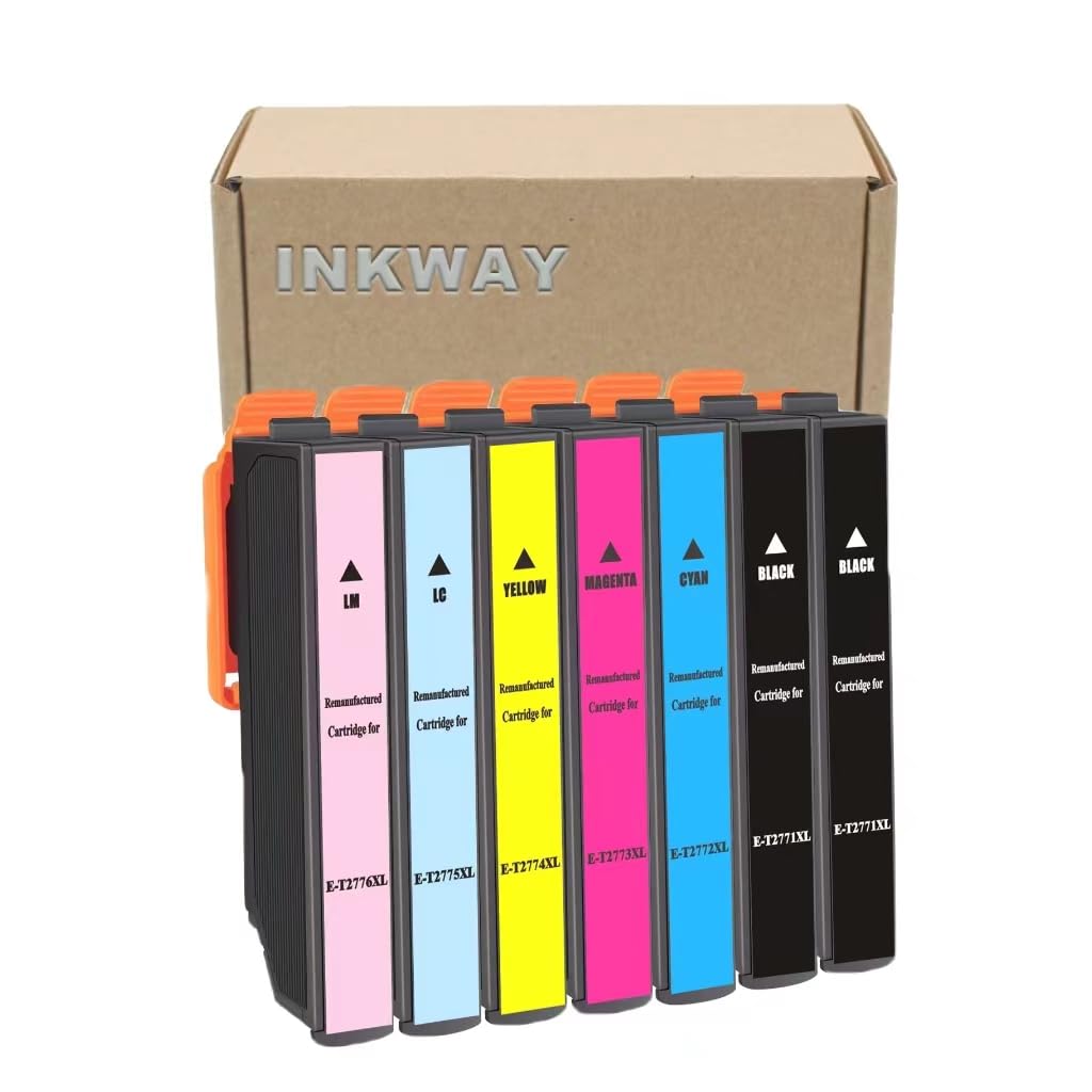 Amazon.co.jp: INKWAY 再生インクカートリッジ Epson 277XL 277 T277XL