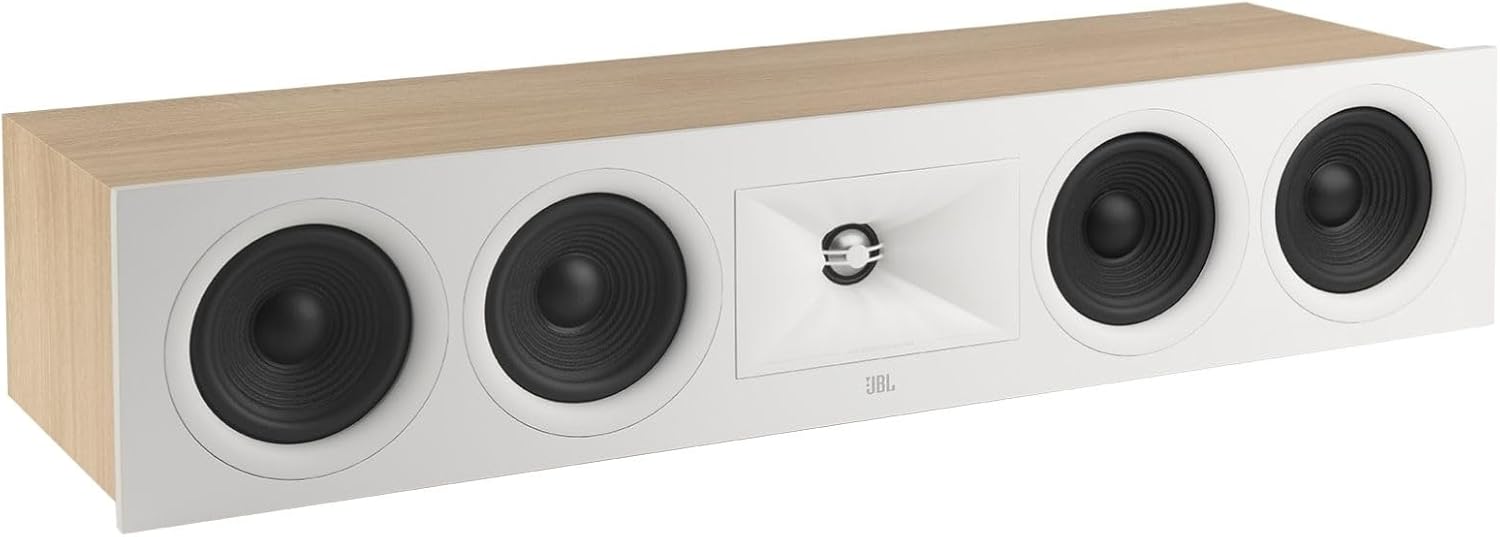 JBL Stage 2 245C 2 Way Quad 4.5 Inch Center Channel Loudspeaker (Latte)