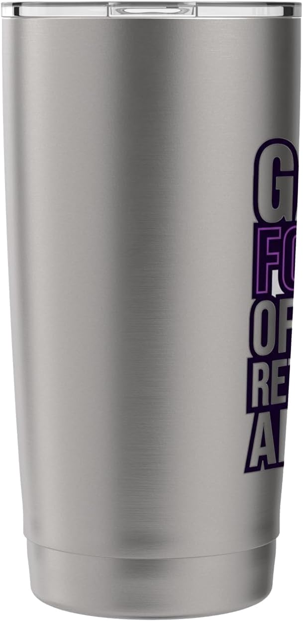 Retired Gamer Saying Adulting Humor for Gamers Stainless Steel Insulated Tumbler image 4