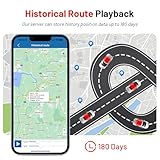 TKMARS GPS Tracker 4G Car Tracker Devices OBD2 Plug and Play Global Accurate Real-time Tracking Geo-fence Anti-theft APP without Subscribtion for Truck Van Caravan Car Tracker TK816 - Image 4