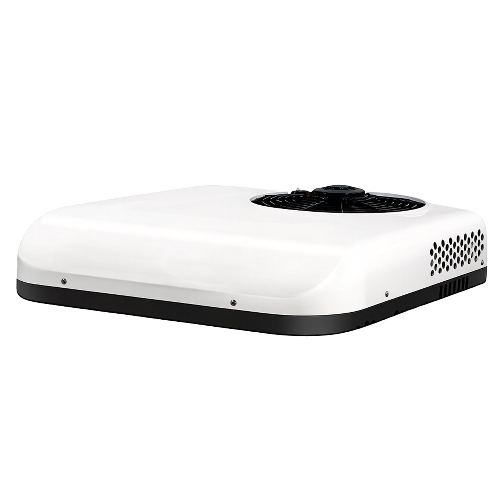 DzkZen RV Rooftop Air Conditioner, 12V/24V Parking Air Conditioning for Minivans, Camper Air Conditioner for RV Bus Truck Vehicle Motorhome, Excavator Truck, Bus, Van 24V