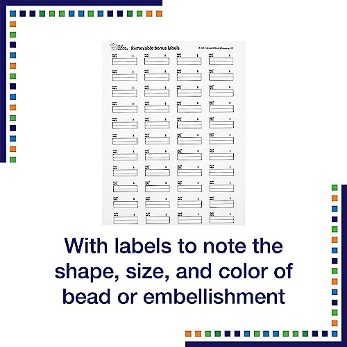 Bead Storage Solutions EWC0511 Elizabeth Ward Plastic Storage Tray And Bead Organizer thumb #6
