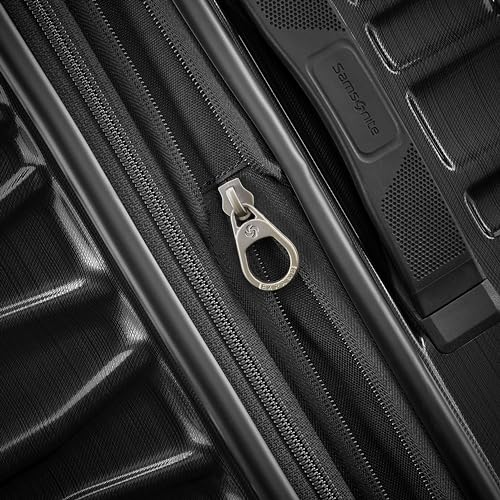 Samsonite Stryde 2 Hardside Expandable with Double Spinner Wheels, 2PC SET (22X14X9/LG), Stealth Black2