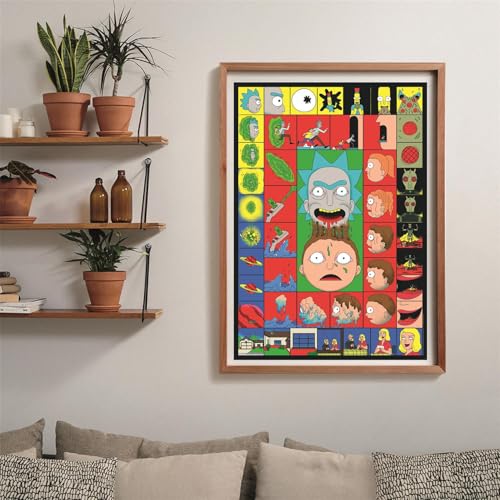 Puzzle 1000 pièces : Rick&Morty Clementoni Puzzles - vue 7