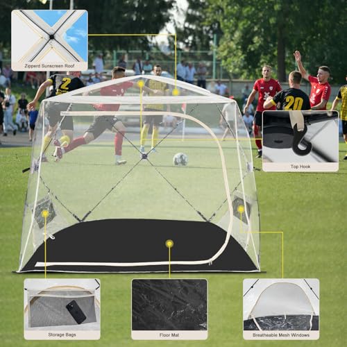 Carpa deportiva para 1-3 personas, portátil y resistente miniatura 6