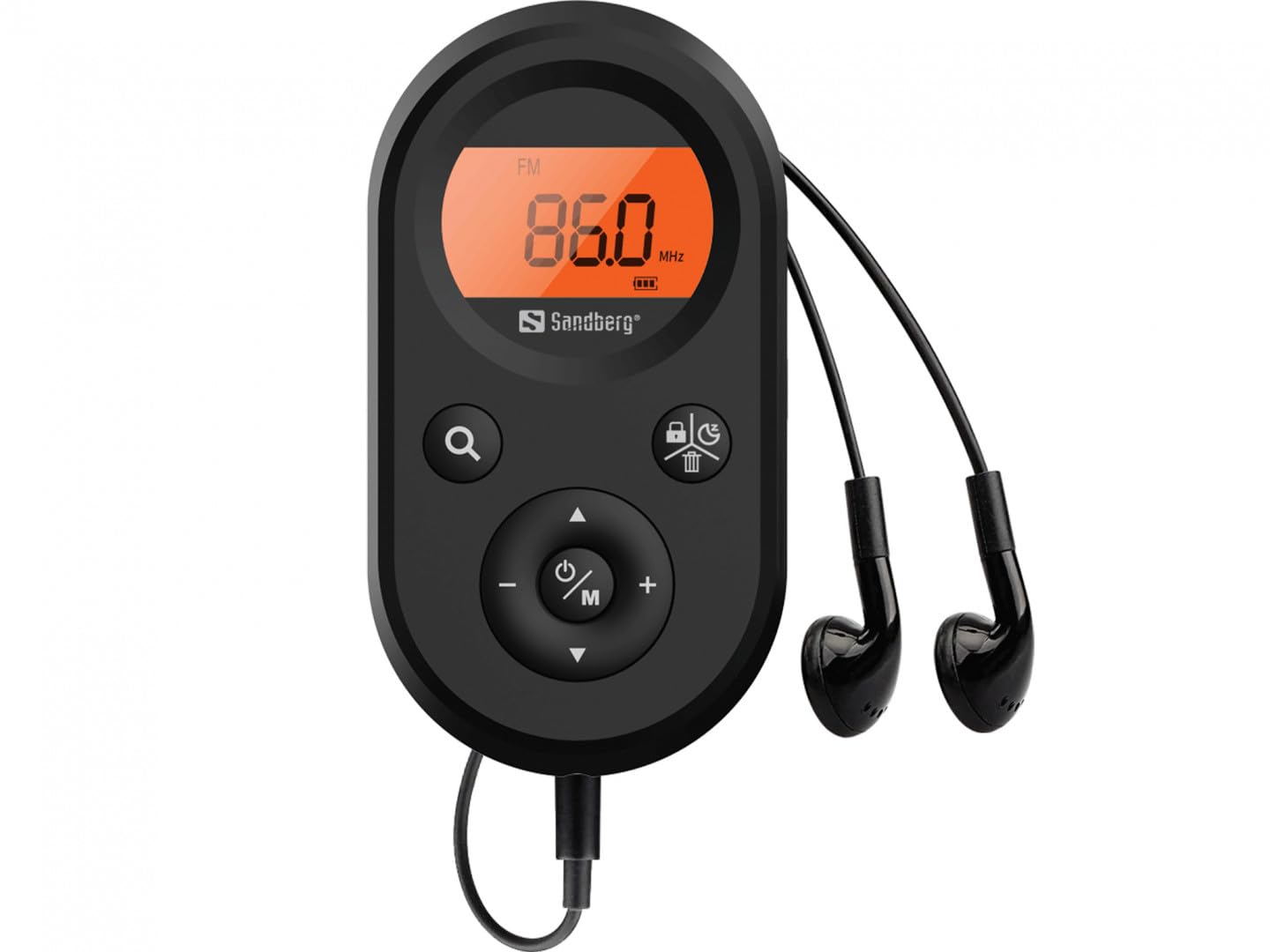 Sandberg Pocket Radio FM+AM Recharge, 421-02