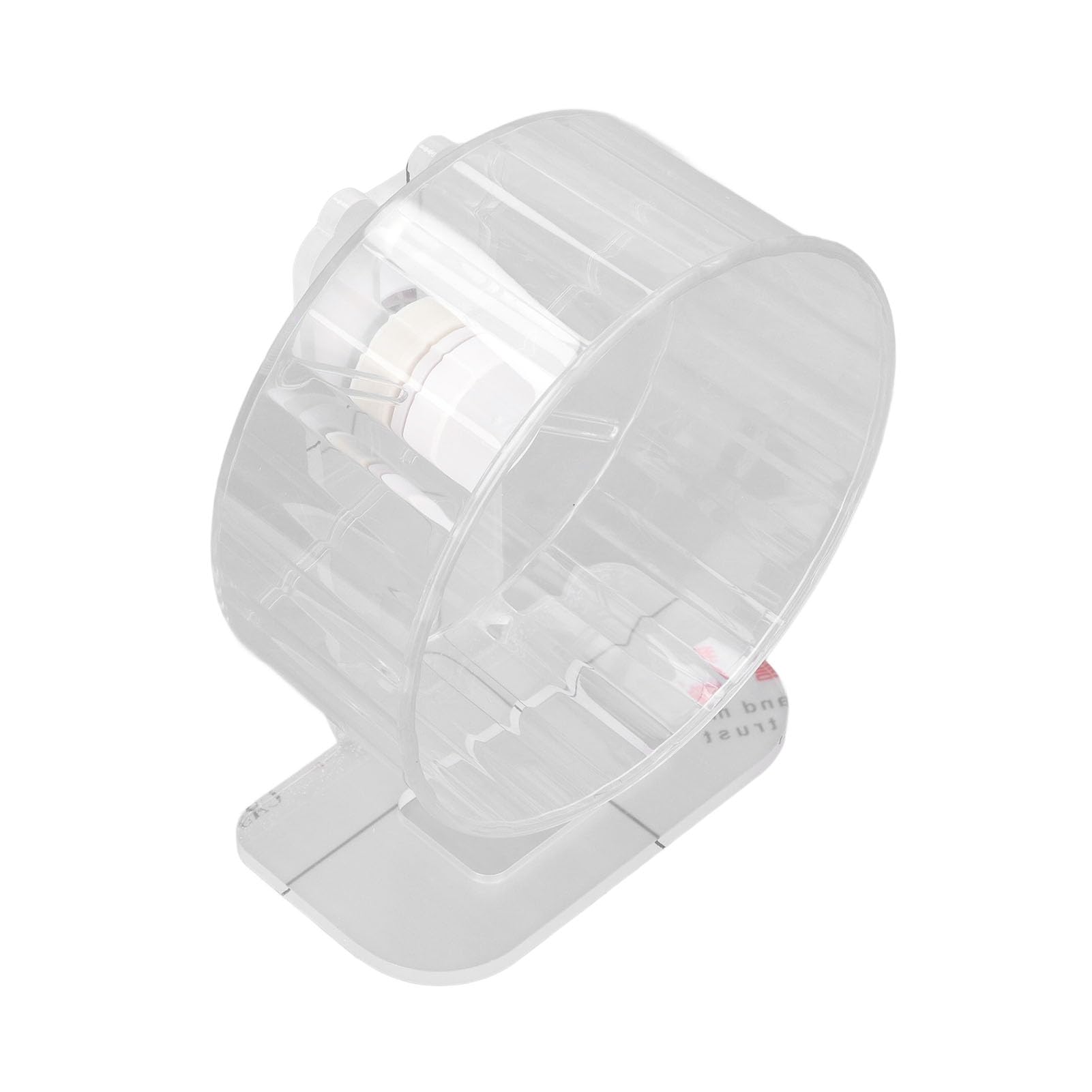 Silent Hamster Wheel Acrylic Exercise Running Wheel for Small Pets Hamster Cage Nonslip Design Easy to Clean for Pet Owners (S)