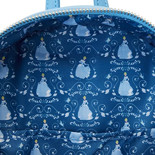 Loungefly Disney Cinderella Lenticular Princess Series Mini Backpack #TOP7