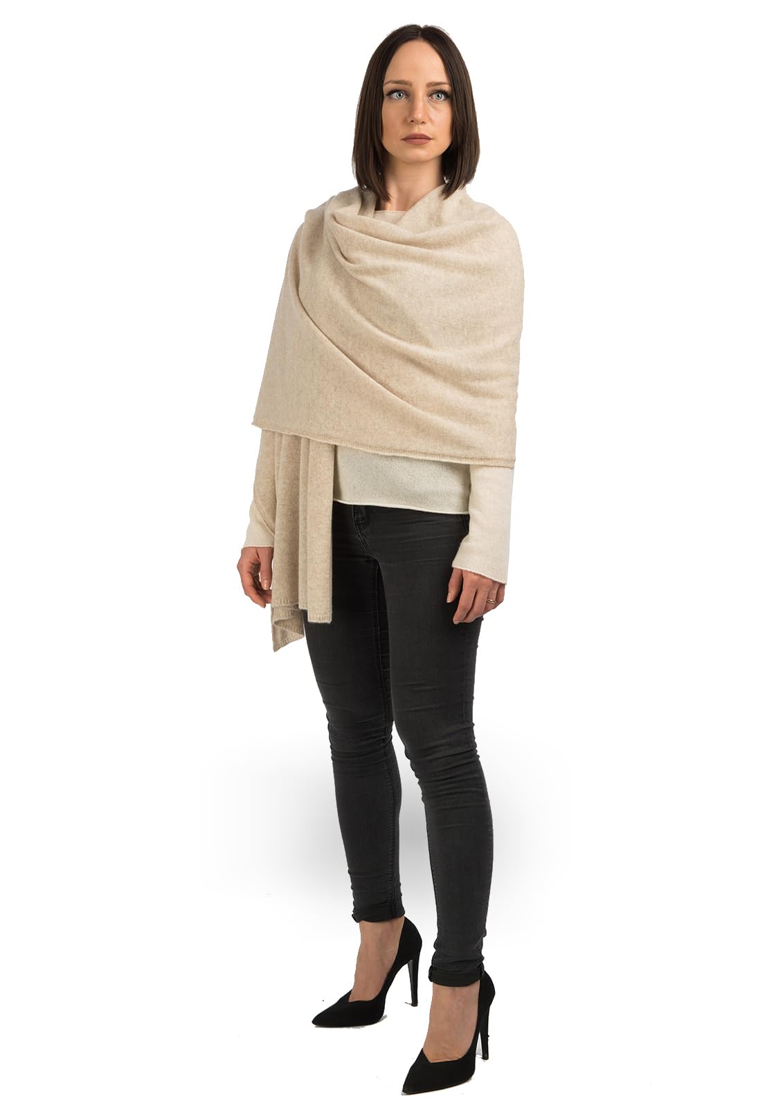 Dalle Piane Cashmere - Estola 100% cachemira. Fabricado en Italia