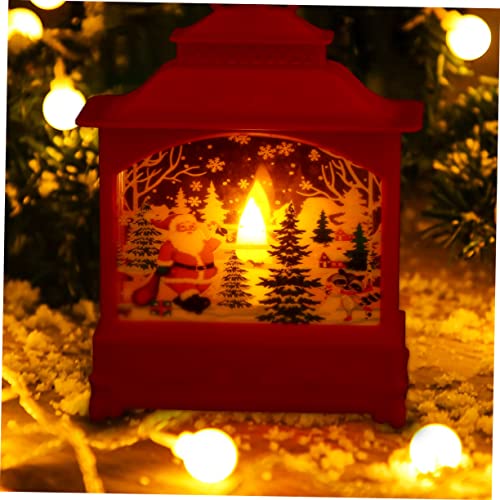 ibasenice 2 Unidades Luzes De Lareira De Natal Lanterna De Efeito De Chama Led Lanterna Led Efeito C