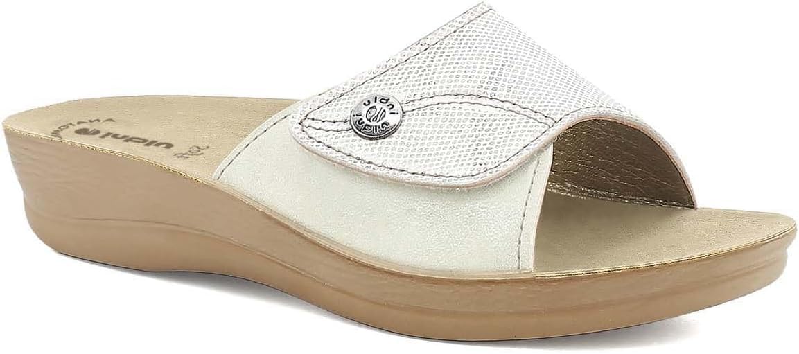 Ciabatte Donna doppia fascia INBLU sandalo con strappo regolabile MALVA (FUCSIA, numeric_37