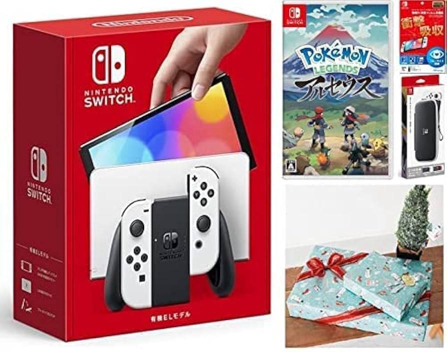 任天堂 - Nintendo Switch 有機ELモデル Joy-Con(L)/(R) ホ Amazon.co.jp: Nintendo Switch(有機ELモデル) Joy-Con(L