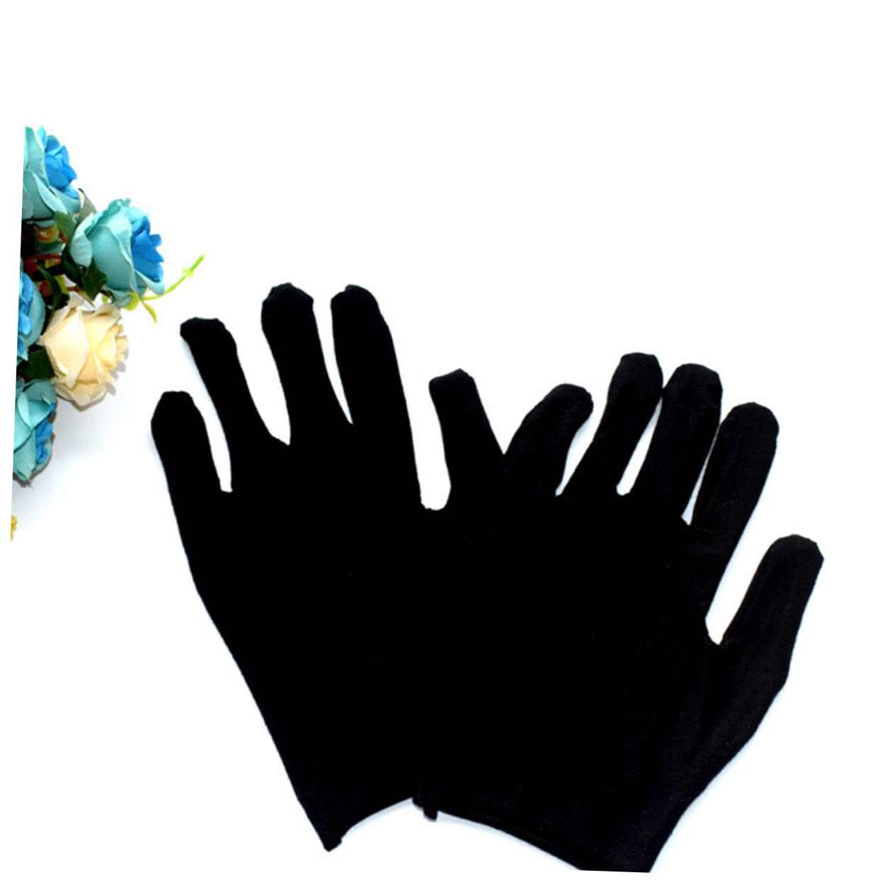 CANIGHT Thickened Cotton Gloves 12 Pairs Labour Protection Gloves for Peeling Cutting
