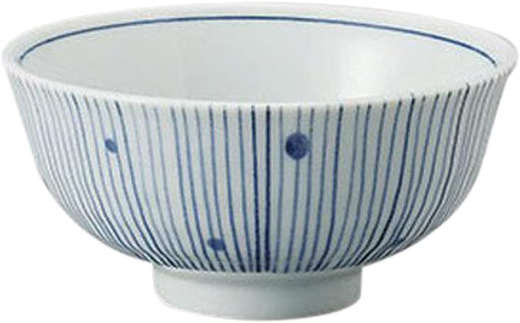 セトモノホンポ(Setomonohonpo) Set of 3, Ohei Tokusa Polka Dot Ohira [4.9 x 2.6 inches (12.5 x 6.5 cm)] [Restaurants, Inns, Japanese Tableware, Restaurants, Commercial Use, Tableware]